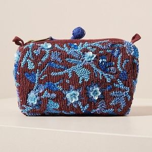 ANTHROPOLOGIE Shanna Embellished Pouch